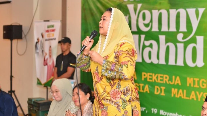 Silaturahmi dengan PMI di Malaysia, Yenny Wahid Sebut Pasangan Ganjar-Mahfud Sosok Dekat dengan Rakyat