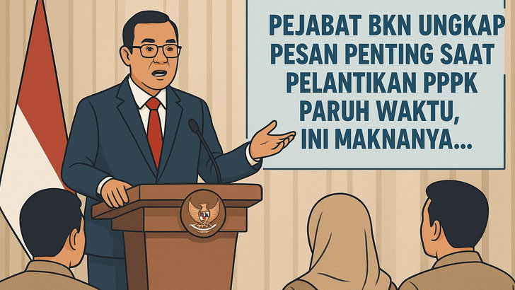 Pejabat BKN Ungkap Pesan Penting saat Pelantikan PPPK Paruh Waktu, Ini Maknanya