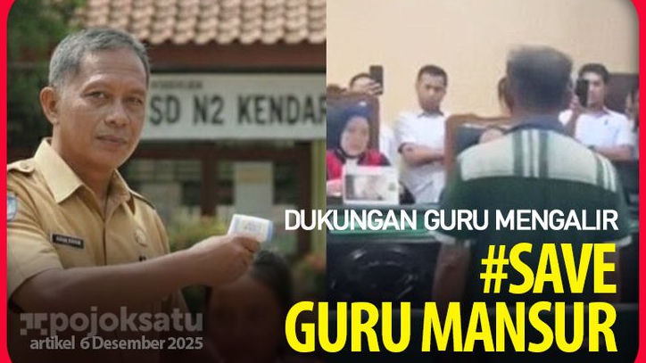 PUTUSAN ZALIM, Hanya Pegang Dahi Murid Memastikan Demam, Guru SD Mansur DIVONIS 5 Tahun, Apa Kabar Restorative Justice