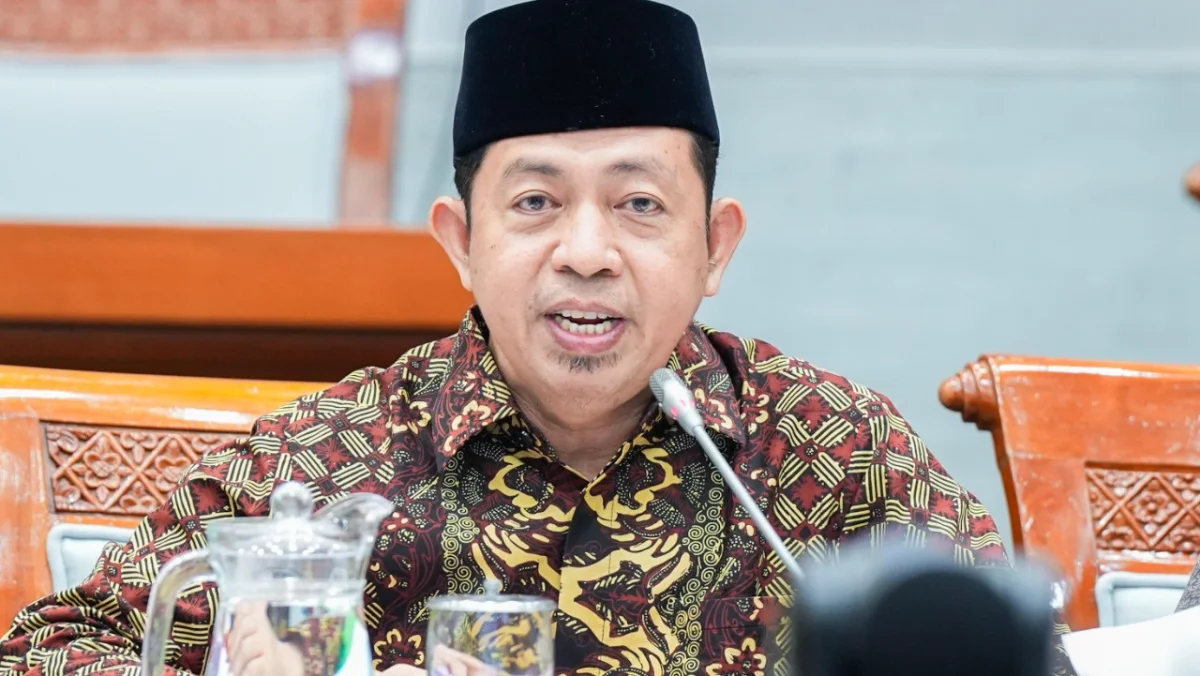 Dirjen Pesantren Kemenag Basnang Said mendorong pemanfaatan kecerdasan buatan sebagai pendukung pembelajaran di pesantren melalui program MOOC Pintar. (Foto: kemenag.go.id)