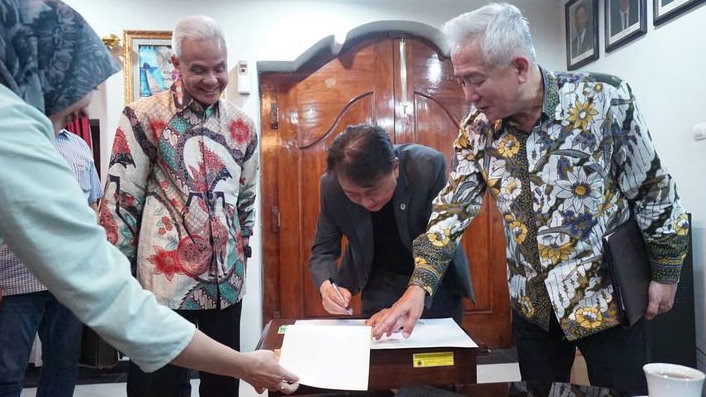 Provinsi Jawa Tengah dan Chung Cheong Bok-Do Teken Kerja Sama Peningkatan Investasi hingga Pengembangan Industri Kreatif
