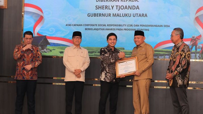 Pemprov Maluku Utara Raih Penghargaan CSR 2026 Berkat Program Penanganan Stunting Kolaboratif
