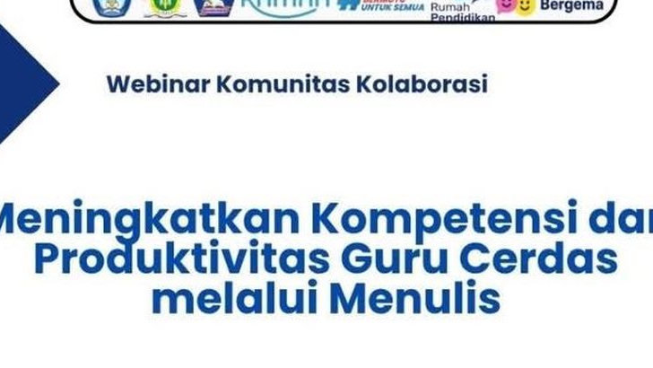 Webinar Gratis Bersertifikat KOMED RUDAL dan SMA PGRI Larangan Fokus Tingkatkan Kompetensi Menulis dan Produktivitas Guru di Era Digital 2025