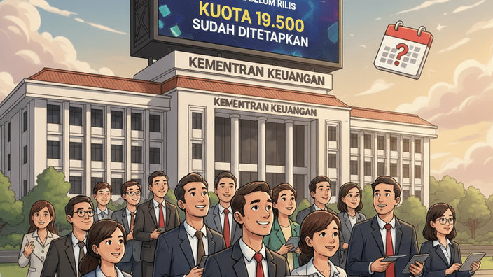 Formasi CPNS Kemenkeu 2025–2029, Jadwal Belum Rilis, Kuota 19.500 Sudah Ditetapkan
