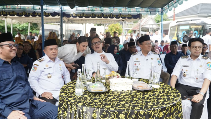 Program Kampung Bahagia Jambi Diapresiasi Bima Arya dan Al Haris sebagai Model Partisipasi Warga