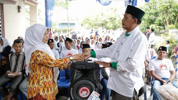 Usbat Ganjar Adakan Pelatihan Khutbah Jumat di Deli Serdang
