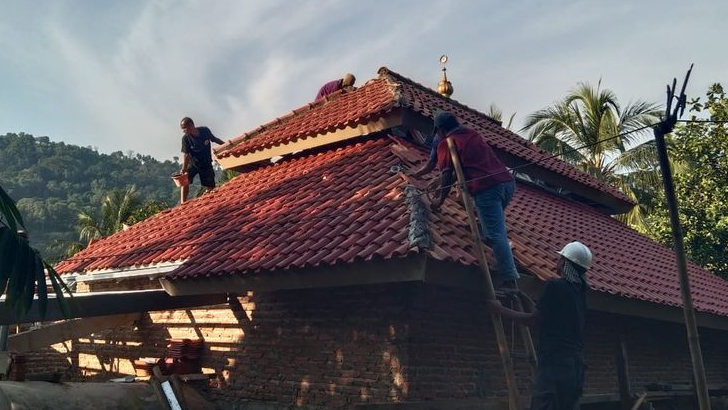 Danrem 064 Maulana Yusuf Tinjau Progres TMMD 128 di Cilegon, Perbaikan Jalan dan Gentengisasi