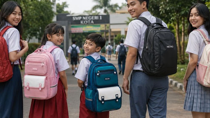15 Tas Sekolah Anak Terbaik 2026 untuk TK, SD, SMP hingga SMA, Lengkap dengan Harga, Ukuran dan Keunggulannya