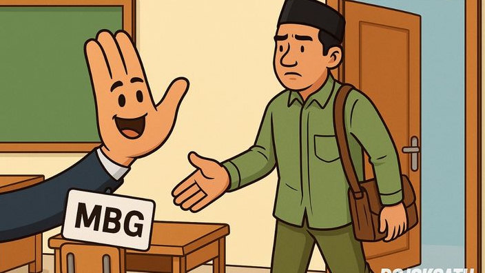 Guru Pamit Undur Diri Karena Tak Kunjung Dipanggil PPG, Justru Diterima MBG dengan Gaji 4 Juta!