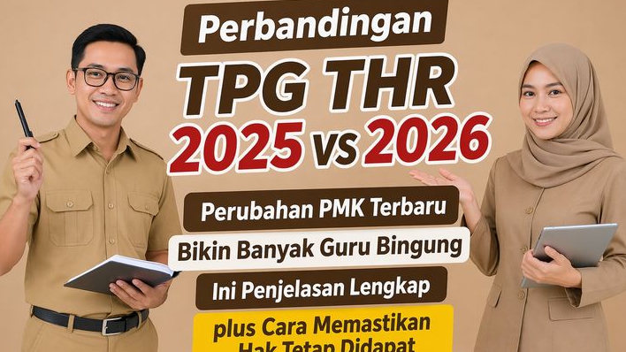 Aturan Baru TPG THR 2026 Berubah, Ini Perbedaan dengan Tahun Lalu