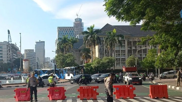 Jakarta Macet Total? Delapan Ruas Jalan Ditutup Demi Pengamanan Kunjungan Raja Yordania