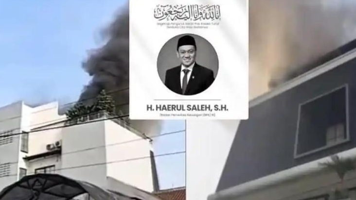 Haerul Saleh Anggota BPK Terbakar di Lantai Empat Rumahnya, Istrinya Kemana, 3 ART Selamat