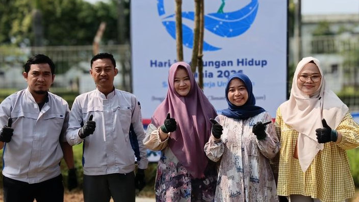 Hadapi Perubahan Iklim, PT Aisan Nasmoco Industri Tanam Pohon dan Lepas Burung di Kawasan Industri Cikarang