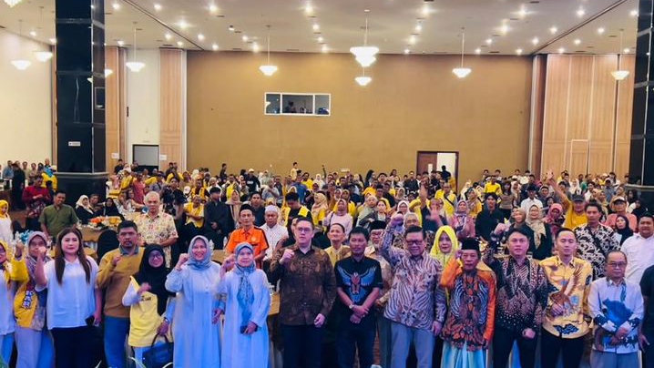 Golkar Gelar Halal Bihalal Jadi Momentum Konsolidasi Internal Partai.