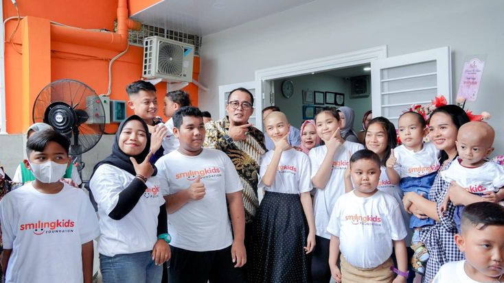 Apresiasi RAS Smiling Kids di Medan, Aulia Rachman: Keluarga Penyemangat Anak Melawan Kanker