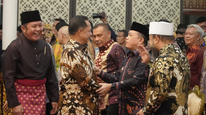 Gubernur Al Haris Hadiri Halal Bihalal Sumbagsel, Dorong Sinergi Bangun Daerah