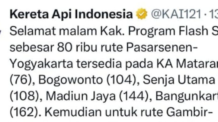 Siap Berburu Tiket Murah? Ini Dia Bocoran Lengkap Flash Sale KAI: Diskon 80 Ribu untuk Rute Jakarta-Yogyakarta!