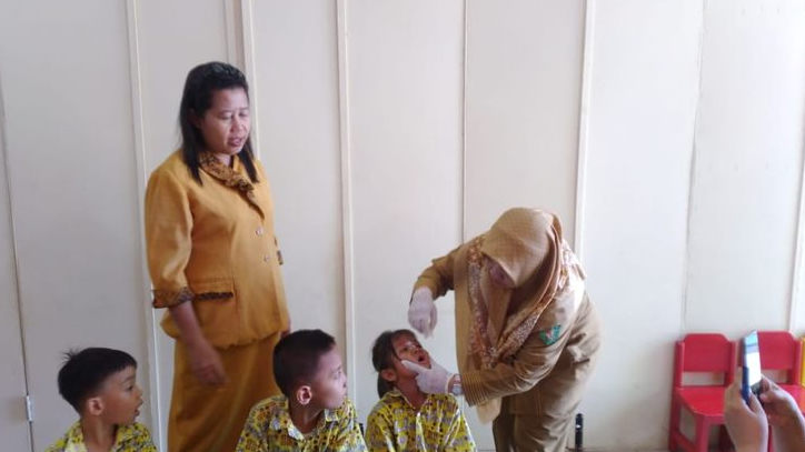 Ini Data Puskesmas Kota Medan yang Sudah Melakukan Sub PIN Polio putaran II