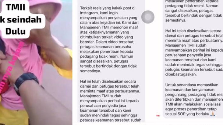 Enak Banget, Satpam TMII Arogan cuma Damai dan Dibebastugaskan saja, Netizen Nggak Pengen Ketemu Satpam Aan?