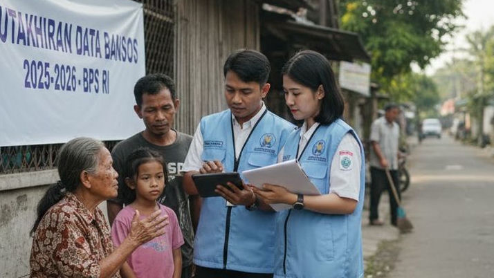 BPS Perketat Pemutakhiran Data Bansos 2025–2026 Lewat Jalur Formal dan Partisipatif
