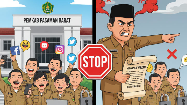 Hati-Hati! ASN Pasaman Barat Kini Tak Bebas Bermedsos, Ini Aturan Resmi dari Bupati Pasbar