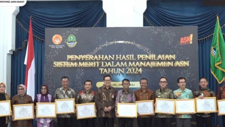 Pemprov Jabar Raih Nilai Tertinggi dalam Penerapan Sistem Merit Tahun 2024