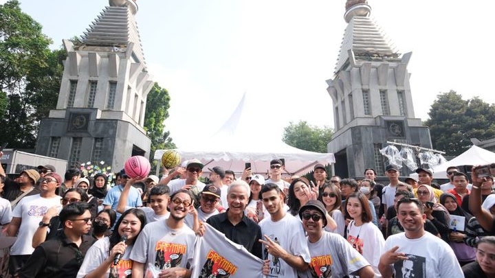 Mampir di Peluncuran Greyman, Ganjar Jadi Inspirasi Generasi Muda