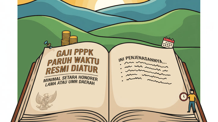 Gaji PPPK Paruh Waktu Resmi Diatur, Minimal Setara Honorer Lama atau UMR Daerah, Ini Penjelasannya