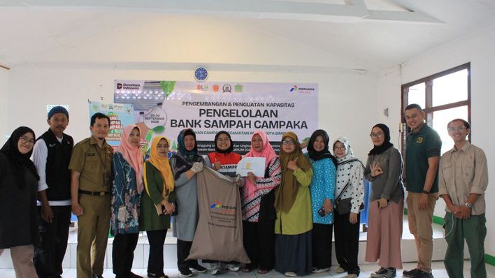 Kolaborasi Hijau: Pertamina Regional JBB dan Warga Campaka Wujudkan Pengelolaan Sampah Berkelanjutan