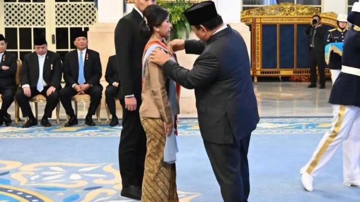 Menkomdigi, Meutya Hafid mendapat gelar Bintang Mahaputera Utama dari Presiden Prabowo
