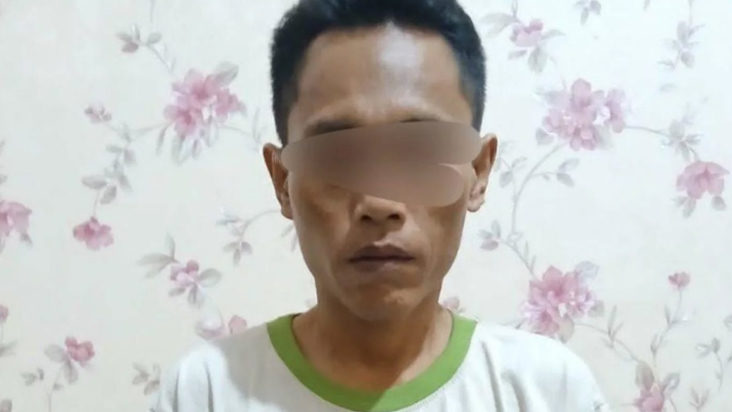 Tampang Agung Taslim, Ayah Tiri di Jenar Sragen Ditangkap Polisi Usai Cabuli Siswi SD Hingga Hamil 7 Bulan