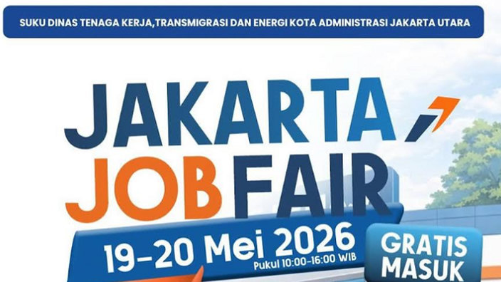 Job Fair Jakarta Utara 2026 Buka 42 Perusahaan, Ribuan Lowongan Kerja Siap Menanti Pencari Kerja