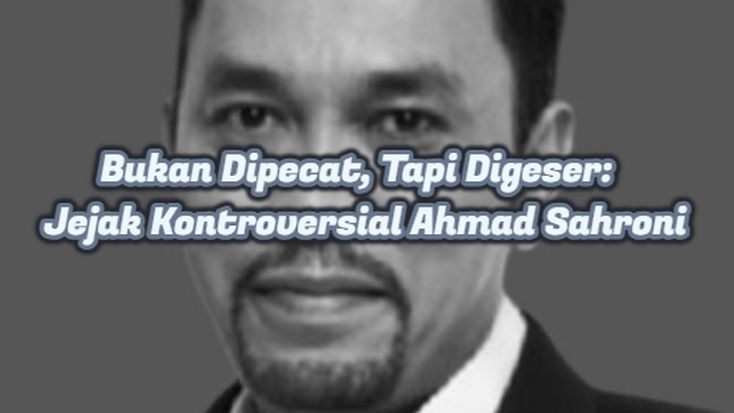 Ahmad Sahroni Tidak Dipecat! Jejak Kontroversi Ahmad Sahroni Sebagai Anggota DPR !