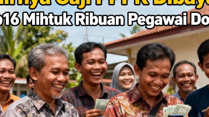 Akhirnya Gaji PPPK Dibayar! Gubernur Sulteng Cairkan Rp16 Miliar untuk Ribuan Pegawai Donggala