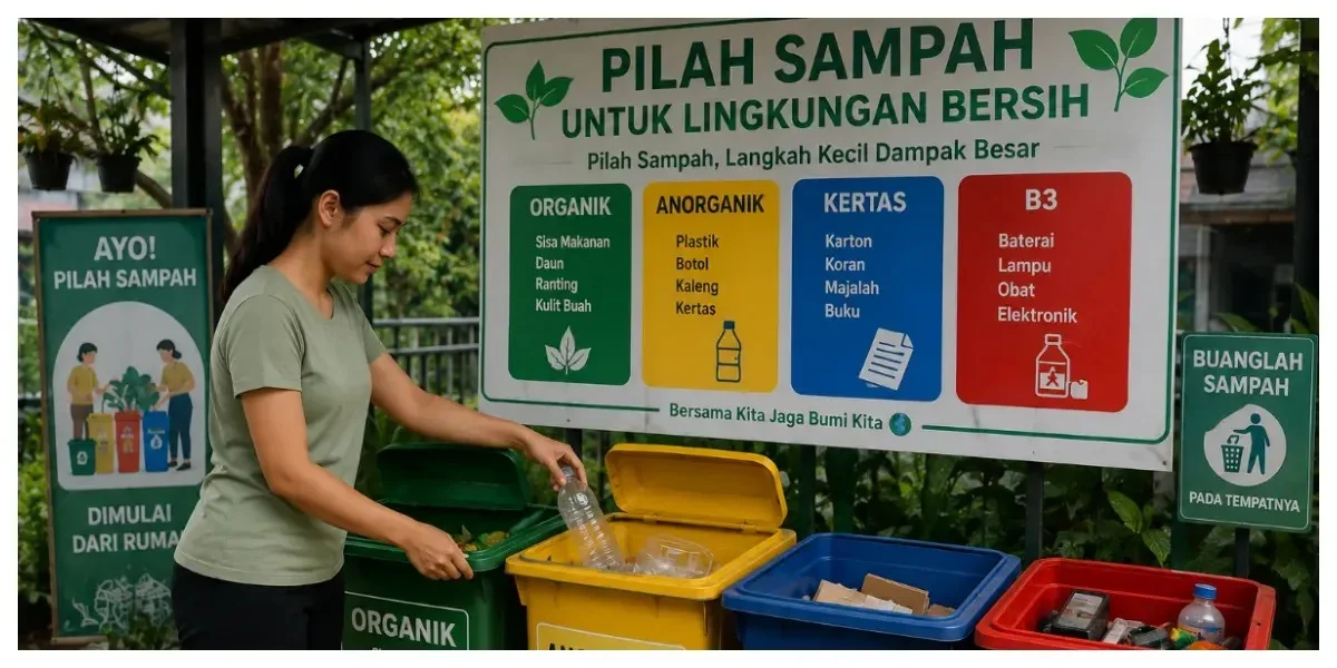 Penghargaan pilah olah sampah Jakarta.