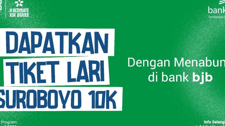 bank bjb Dorong Gaya Hidup Sehat Lewat Program Suroboyo 10K