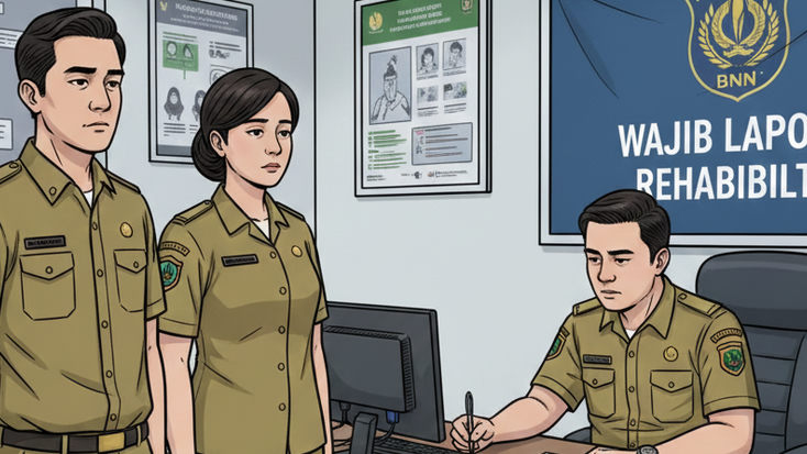 Dua ASN Kotim Positif Narkoba, Kini Masuk Program Wajib Lapor BNNK