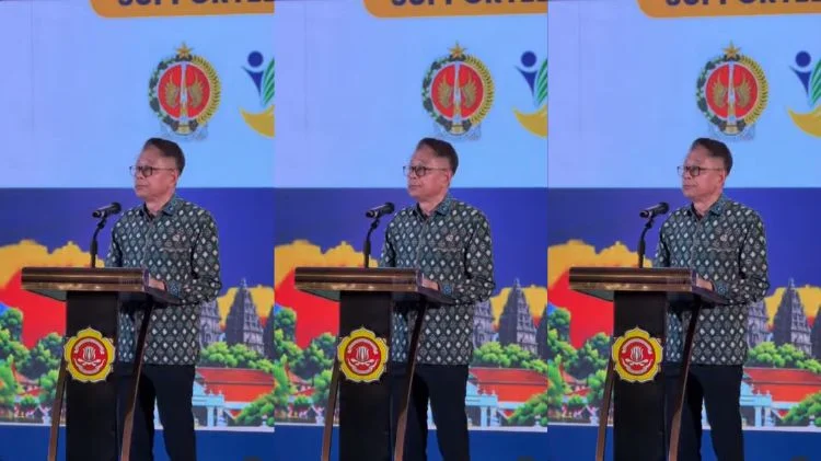 Wamensos Agus Jabo Priyono mengapresiasi inovasi sosial Karang Taruna dan prestasi siswa Sekolah Rakyat dalam BBNKT Award 2026.