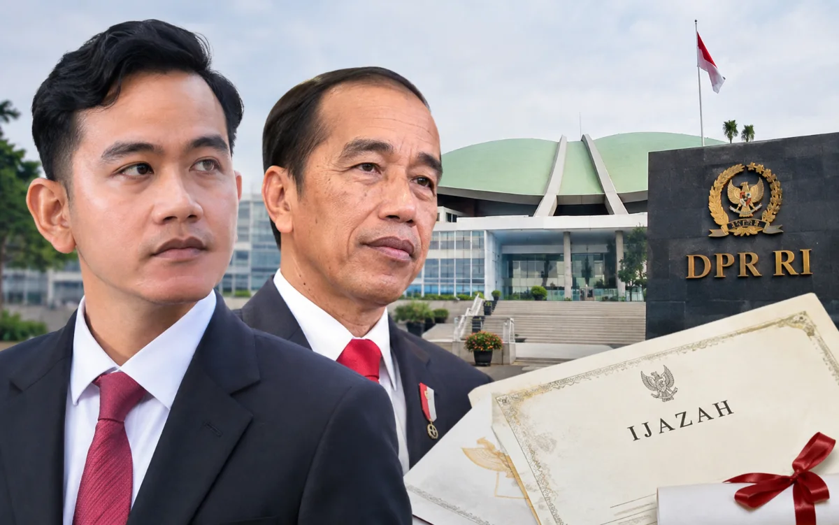 Jokowi Tuding Ada Penumpang Gelap Tunggangi Persoalan Ijazah SMA Wapres Gibran 