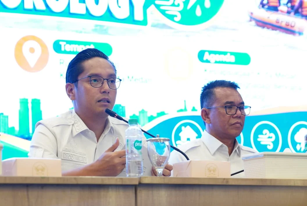 Wali Kota Medan, Rico Waas siakan Bencana Hidrometeorologi