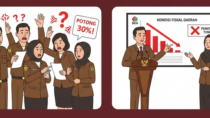 Geger di Kalangan ASN! Daerah Ini Potong Tunjangan hingga 30 Persen?