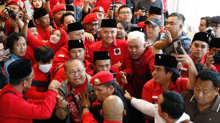 Ganjar Pranowo Bakar Semangat Kader PDI-P Se-Jawa Timu
