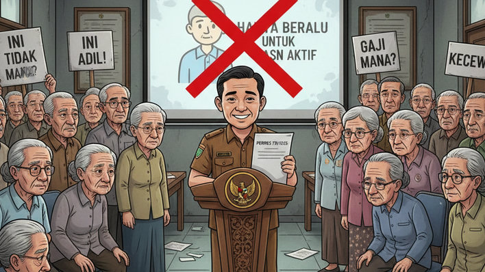 Pensiunan PNS Kecewa, Perpres 79/2025 Hanya Berlaku untuk ASN Aktif