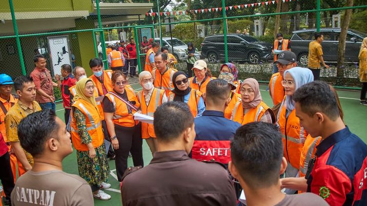 Jamin Keselamatan Penghuni Apartemen, ICM Rutin Gelar Simulasi Evakuasi Bahaya Kebakaran