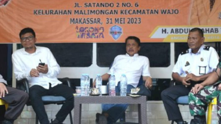 Wahab Tahir Pastikan Pembangunan Jalan di Utara Makassar Selesai Tahun Ini