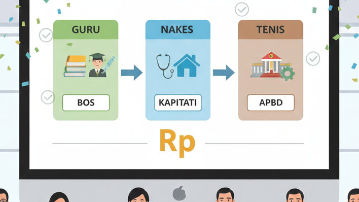 Wajib Tahu! Ini Bedanya Sumber Gaji PPPK Paruh Waktu untuk Guru, Nakes, dan Teknis