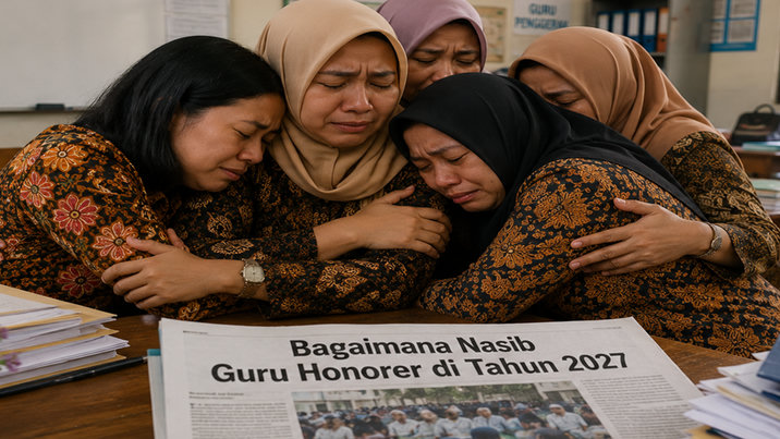Pemerintah Batasi Penugasan Guru Honorer hingga 2026, Nasib Non ASN Jadi Perhatian