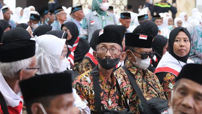109 JCH Asal Kepulauan Selayar Tiba di Asrama Haji Makassar