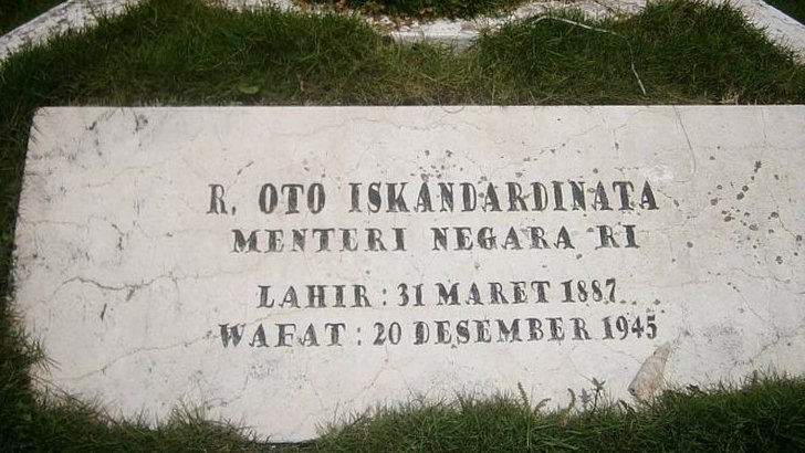 Kisah Tragis Pahlawan Otto Iskandardinata, Peti Matinya Berisi Pasir dan Air dari Pantai Mauk