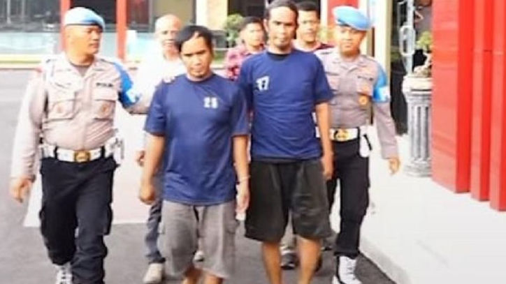2 Preman Tantang Duel Polantas Viral, saat Ditangkap Kayak Tikus Kecemplung Got
